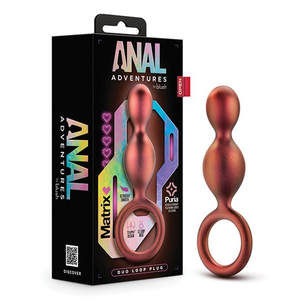Anal Adventures Duo Loop Plug