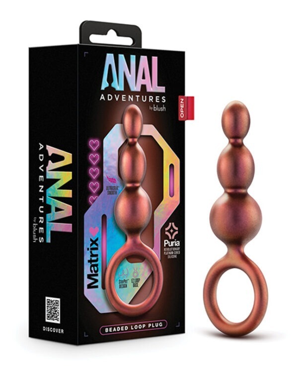 Anal Adventures Beaded Loop Plug
